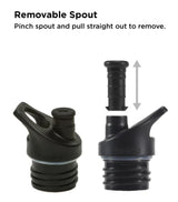 Removeable Spout For Sport Cap-Black