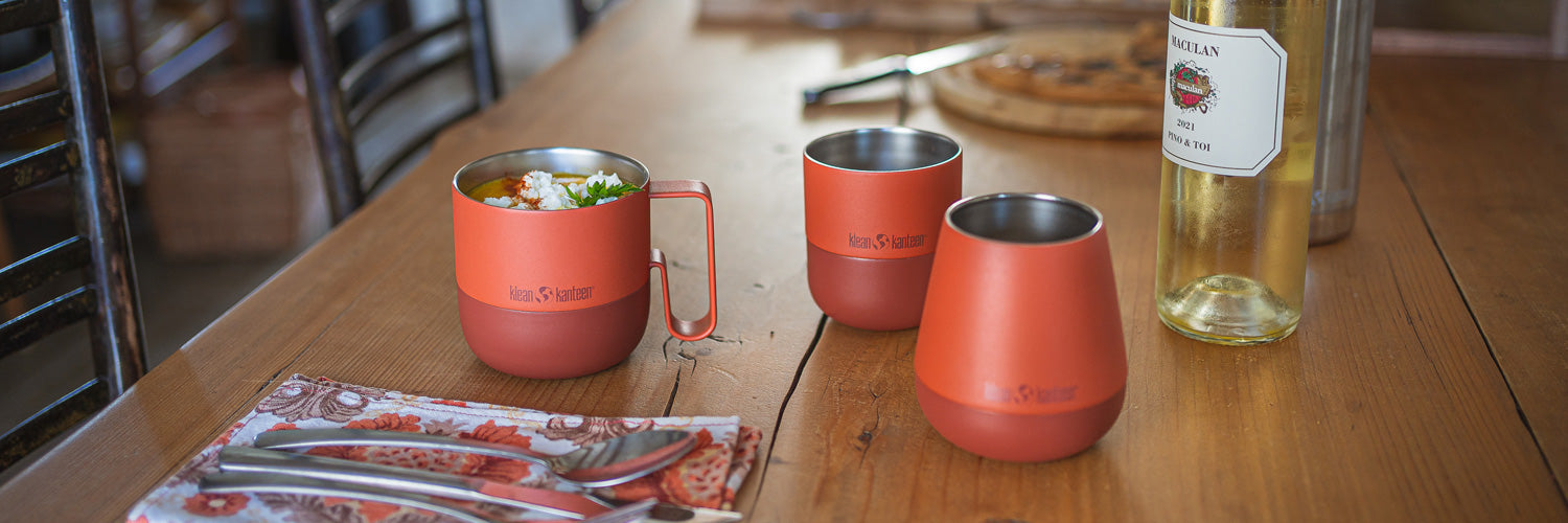Drinkware: Water Bottles, Cups, Tumblers and Mugs