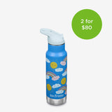 12 oz (355ml) Classic Kid's Insulated Water Bottle with Flip Seal Sport Cap