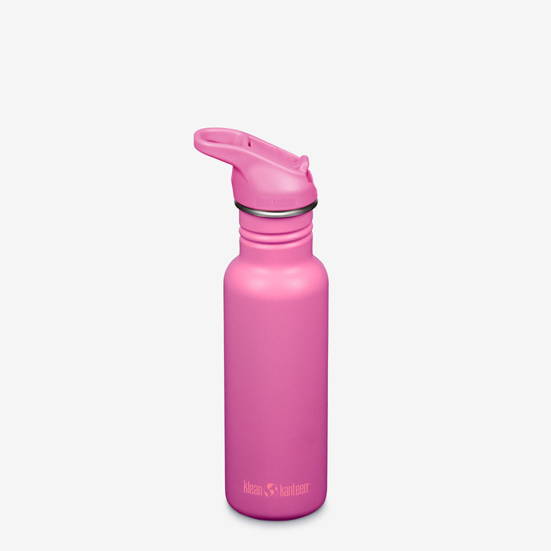 Steel Water Bottle with Straw - Classic 18oz/532ml | Klean Kanteen