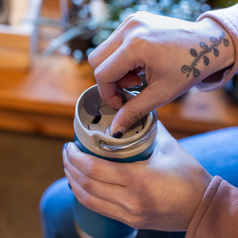 12oz (355ml) TKWide with Café Cap