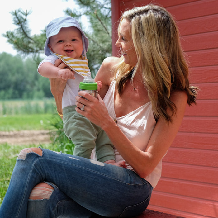 Best stainless steel feeding bottle on sale