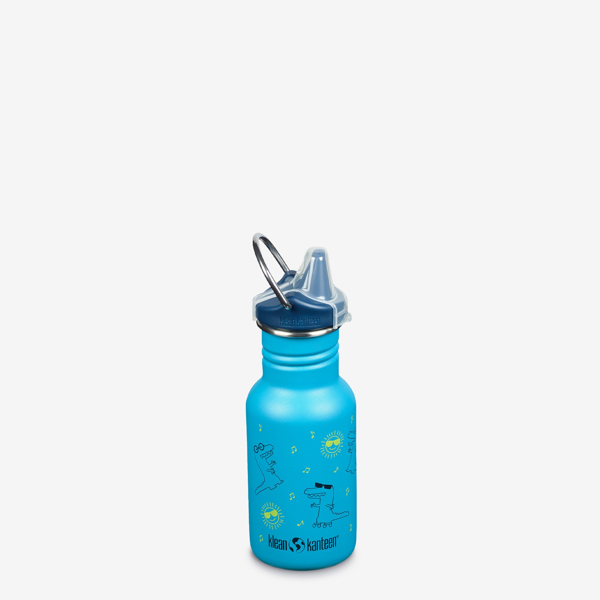 Klean Kanteen Stainless Steel Sippy Cup and Kids Water Bottle | 12oz ...