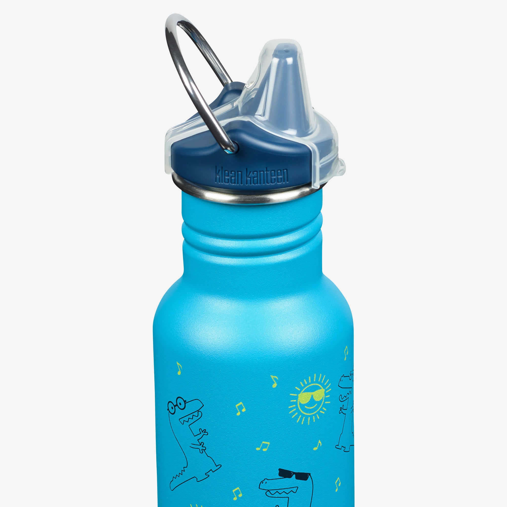 Klean Kanteen Stainless Steel Sippy Cup and Kids Water Bottle | 12oz ...